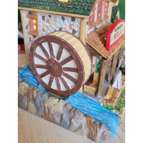 Lemax Menard Mill 2011 Village accessory Xmas office exclusive - Picture 7 of 11